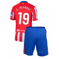 Atletico Madrid Julian Alvarez #19 Domaci Dres za djecu 2024-25 Kratak Rukav (+ Kratke hlače)